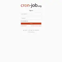 cron-job.org Console